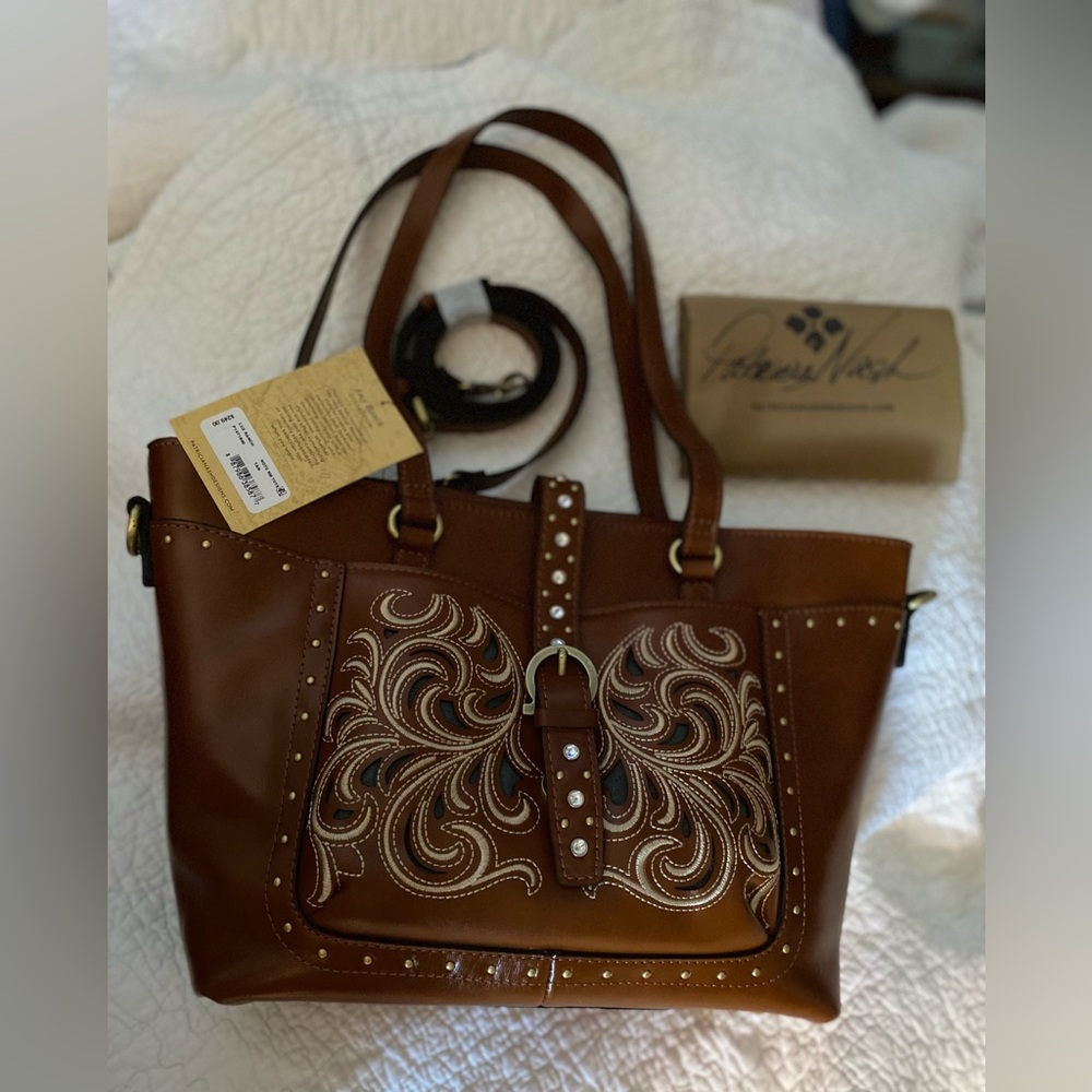 NWT 🏷️ Patrica Nash Noto Tote & Crossbody 💯 % Leather 
Lux Ranch addition.